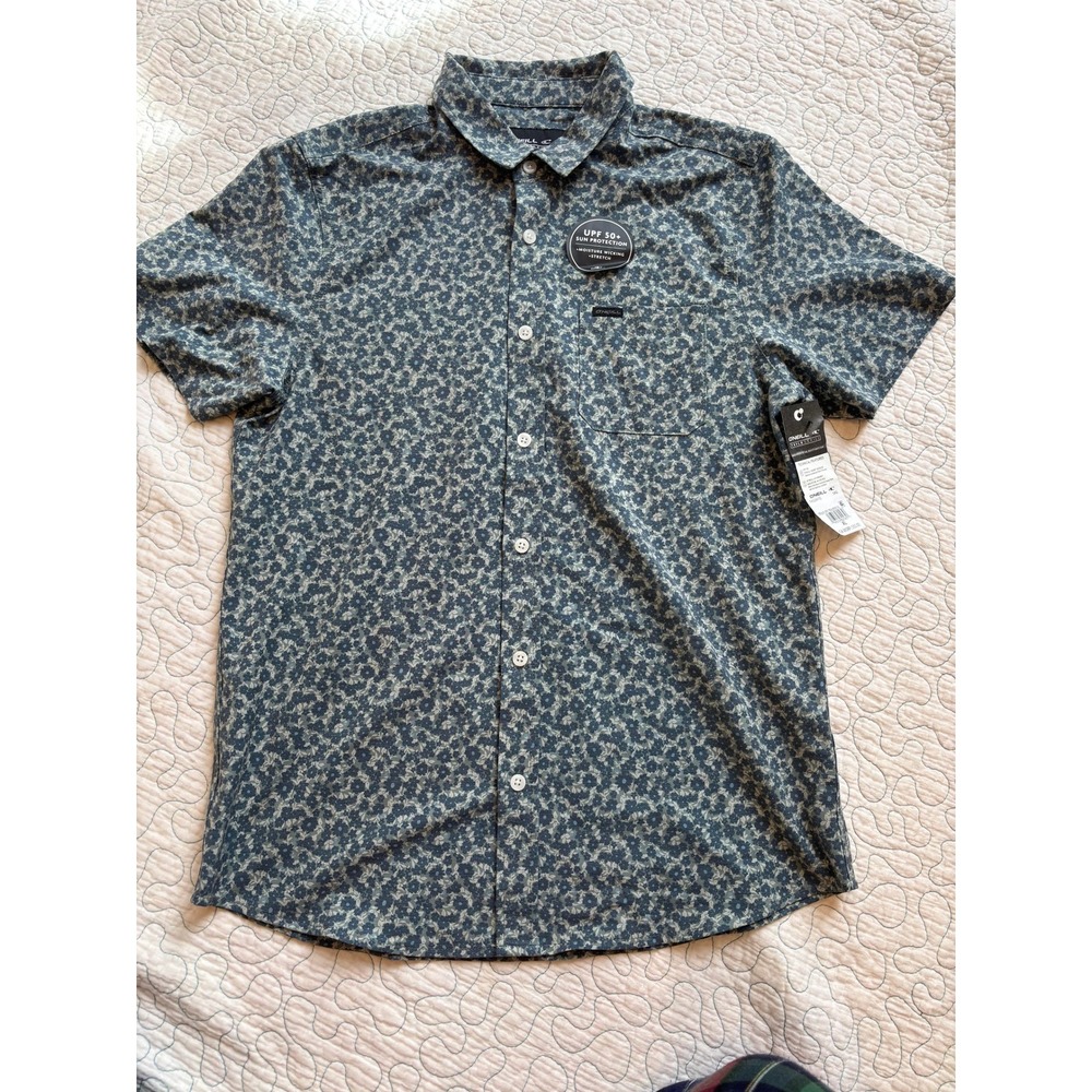 O'Neill TRVLR Series Boys Size XL UPF 50+ Short Sleeve Shirt